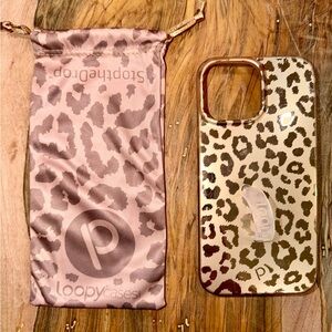 Loopy Case Gold Leopard Phone Cover for iPhone 13 Pro Max & 12 Pro Max